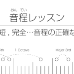 絶対にわかる音程レッスン | 2. 長, 短, 完全…音程の正確な数え方