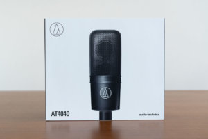 ゲーム実況 リモートワークにおすすめのマイク AT4040